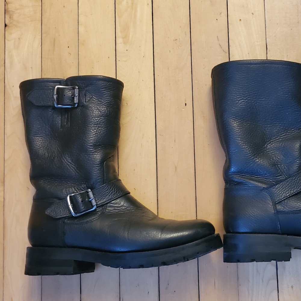 Frye Natalie Mid Lug Engineer Boots